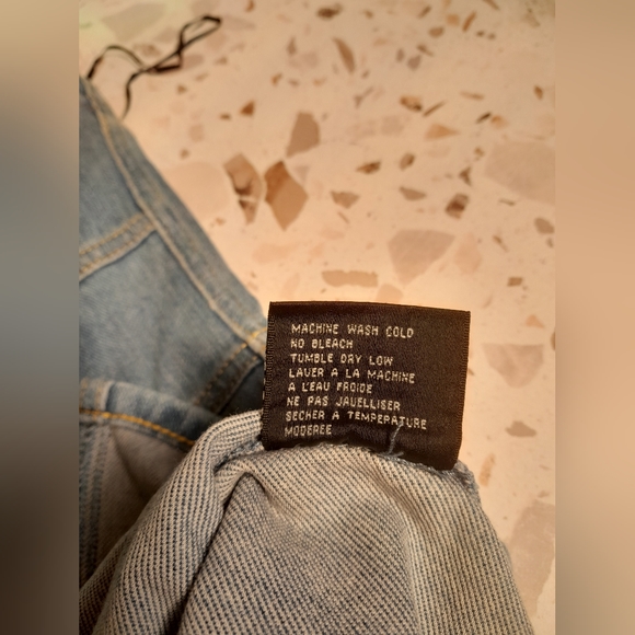 Obey stretchy denim dress size S/M, Never worn - Picture 8 of 8